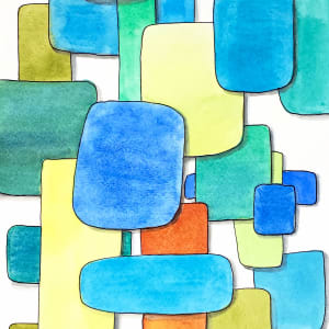 Blue Rectangles 2018