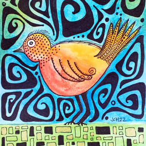 Groovy Bird 2022 by Jo Claire Hall