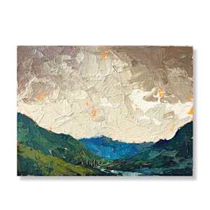 Hazy in the mountains by Samantha Williams-Chapelsky