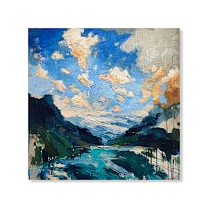 Mountains in the blue by Samantha Williams-Chapelsky, Image 2.