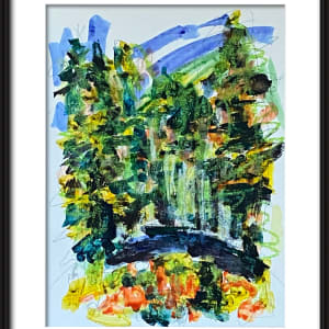 Birch from Lookout Rock by Marlene Roy  Image: Birch from Lookout Rock ( framed example )