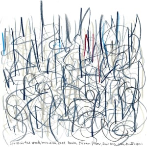 Spirits in the woods, burn area, east bank, Minam River, June 2023 by K Johnson