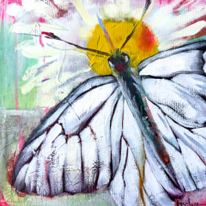 White Flutter by Linda McClure
