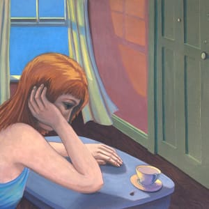 Morning Tea Print Proof #1 by Francie Lyshak