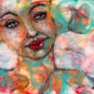 Colorful Lady #1 by Michelle Moats 