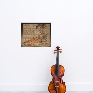 Violin Sketch by Michelle Moats 