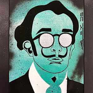 POP /  LE - hand finished - framed 2 by Alex Di Silvestro 