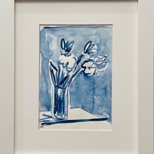 Promote Peaceful Resolutions by JJ Hogan  Image: sample of art framed