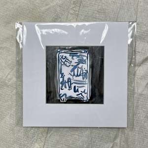 Beautiful Beginnings | Blue and White #2 by JJ Hogan 