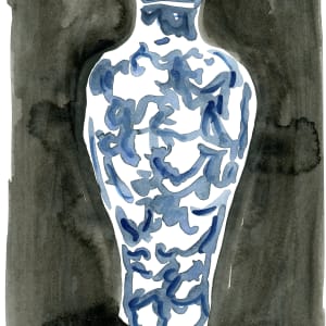 "Trio of Beautiful Beginnings" — Blue, White and Black by JJ Hogan 
