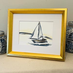 Give Us New Directions by JJ Hogan  Image: Sample of art framed.