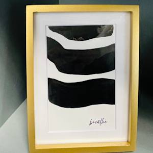 breathe by JJ Hogan  Image: Sample of art framed