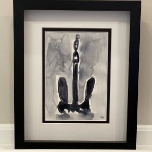 Ghosts of the past... by JJ Hogan  Image: sampled in black gallery wood frame