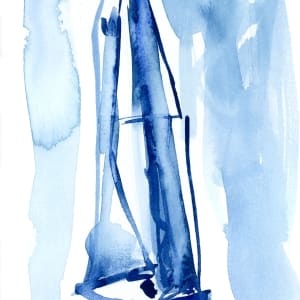 Change is a Given by JJ Hogan  Image: Sailing-inspired blue and white watercolor.