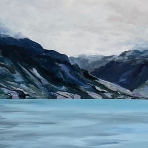 Wakatipu Lake, Queenstown by Meredith Howse Art 
