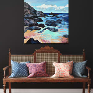 Boomerang Beach by Meredith Howse Art 