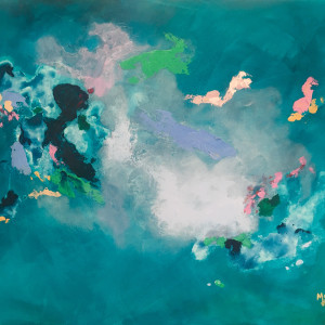 Opalescent Island by Meredith Howse Art