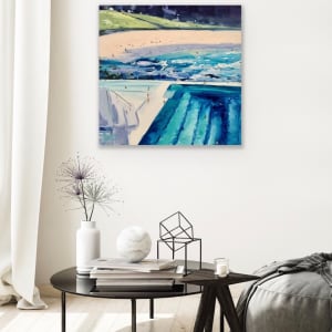 Bondi Tidal Pool by Meredith Howse Art 