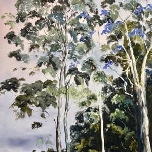 Illumination of Jacaranda by Meredith Howse Art