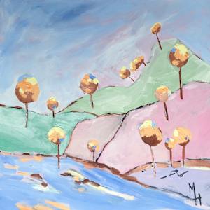 Lollipop River by Meredith Howse Art