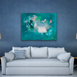 Opalescent Island by Meredith Howse Art 