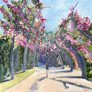 Brisbane, South Bank by Meredith Howse Art, Image 1.