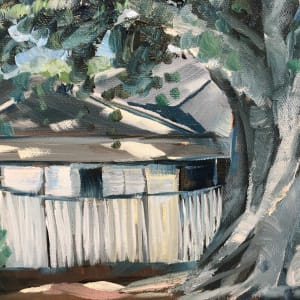 Cottages in Bardon by Meredith Howse Art 