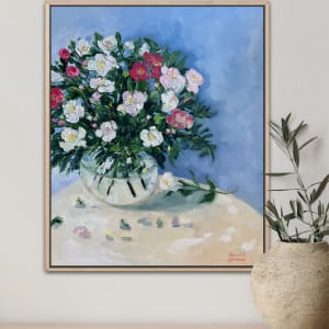 Still Life - Camellias by Meredith Howse Art 