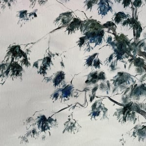 Illumination of Blue Gum by Meredith Howse Art 