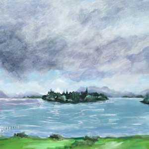 Derwentwater, Keswick by Meredith Howse Art
