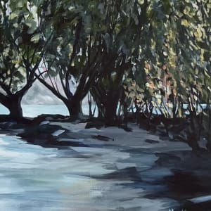 Wakatipu Lake, Queenstown by Meredith Howse Art 
