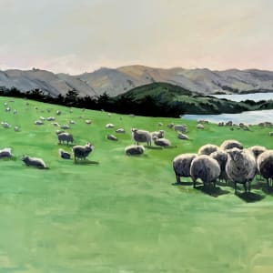 Ewes with a View by Meredith Howse Art 