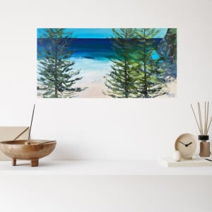 Beach Pines by Meredith Howse Art 