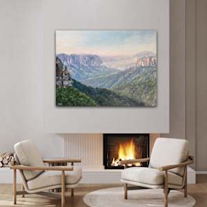 Pulpit Rock, Blue Mountains by Meredith Howse Art 