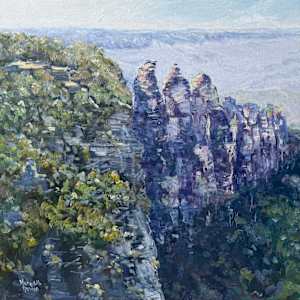 Blue Mountains - Three Sisters by Meredith Howse Art, Image 3.