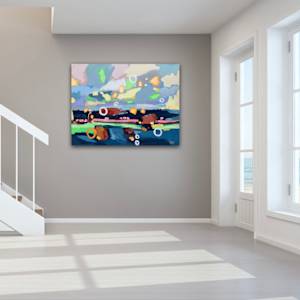 Colour Wheel Landscape by Meredith Howse Art 