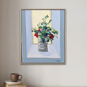 Windowsill in Cornwall by Meredith Howse Art, Image 2.