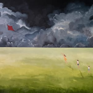 Hold the Kite by Meredith Howse Art