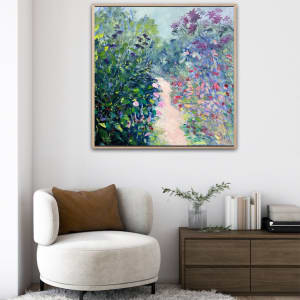 Love  Blooms Here by Meredith Howse Art 
