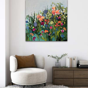 Bursts of Cottage Charm by Meredith Howse Art 