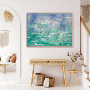 Homage to Monet 3 by Meredith Howse Art 