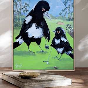 Golf with Dad by Meredith Howse Art, Image 2.