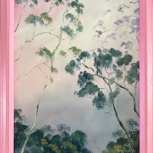 Illumination Gum Trees 2 by Meredith Howse Art 
