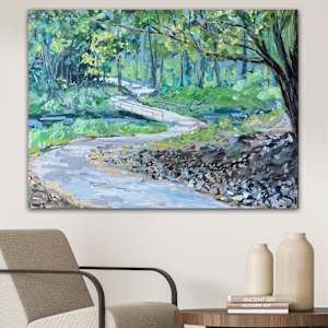 Just around the Corner by Meredith Howse Art 