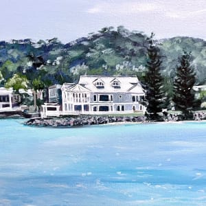Tallebudgera meets Burleigh Hill by Meredith Howse Art 