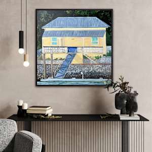 Boat Cottage by Meredith Howse Art 