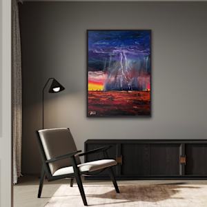 Downpour by Meredith Howse Art 