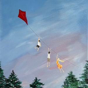 Blowin in the Wind by Meredith Howse Art