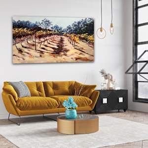 Vineyard Vintage - Print by Meredith Howse Art, Image 2.