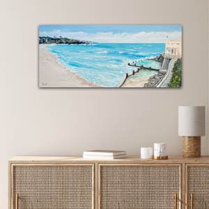 Coogee  Beach Vintage by Meredith Howse Art